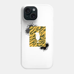 Pina Colada Zebra Print Phone Case