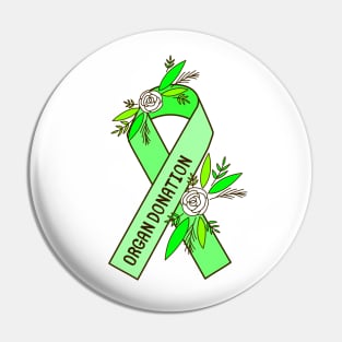 Organ Donation Awareness Pin