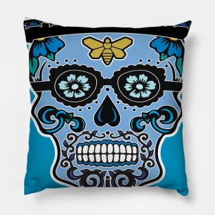 Heisenberg El Que Toca Sugar Skull Pillow