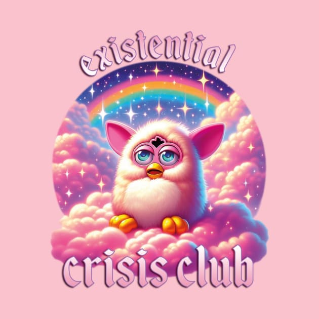 Existential Crisis Club Furby by liminalcandy