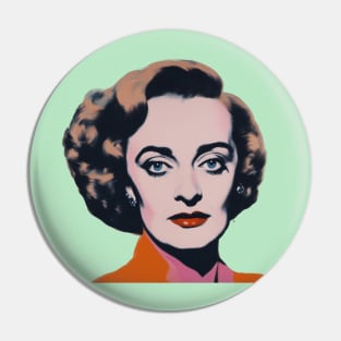 Bette Davis Pin