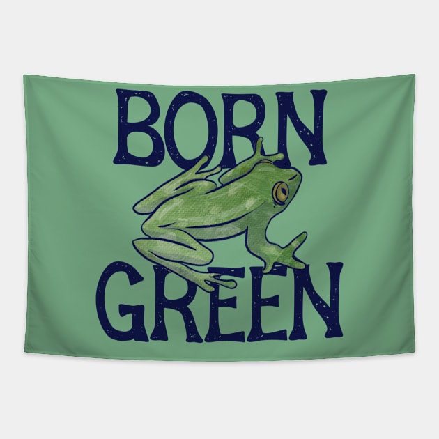 Born Green Tapestry by bubbsnugg