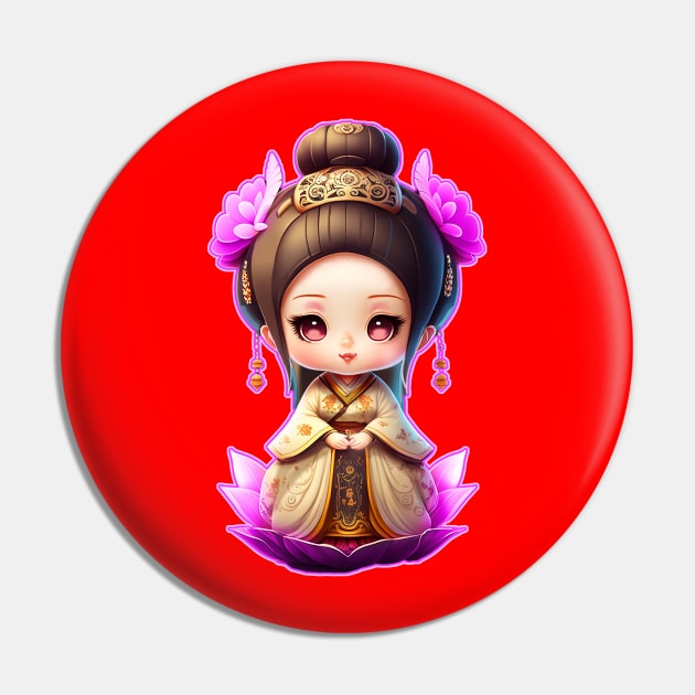 Quan yin goddess Pin by nansshu29