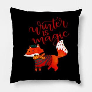 WINTER IS MAGIC Pillow