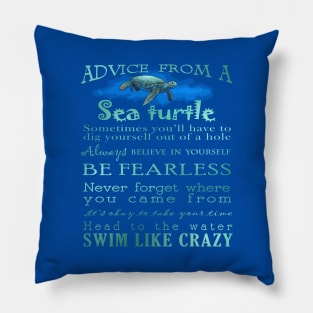 Sea Turtle Pillow