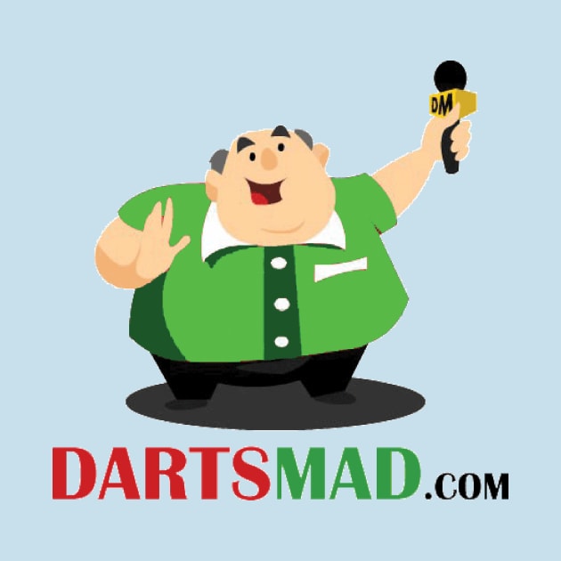 Darts Mad green logo by Darts Mad