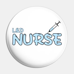 Labor and Delivery Nurse Blue Pin
