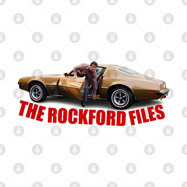 The Rockford Files - James Garner - Pontiac Firebird - 70s Tv Show by wildzerouk