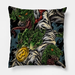 mutant war to get a coin Pillow