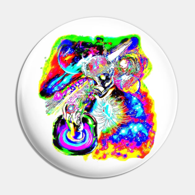 Official :2nd End; Psychedelic Enlightenment Pin by 2ndEnd