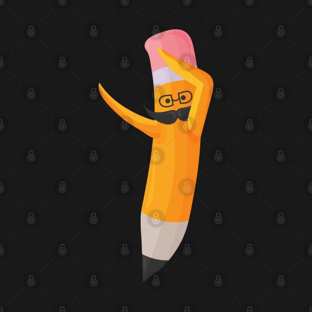 Dabbing pencil by tatadonets