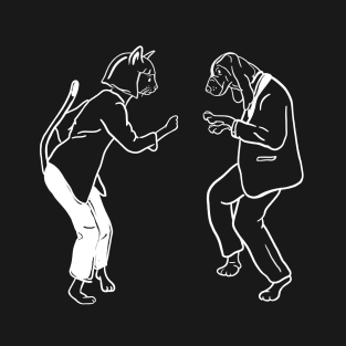 Dancing Dog and Cat T-Shirt