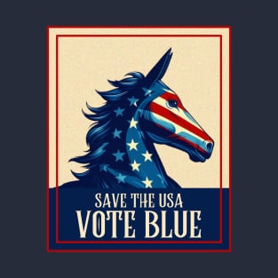 Vote Blue - Save Democracy T-Shirt