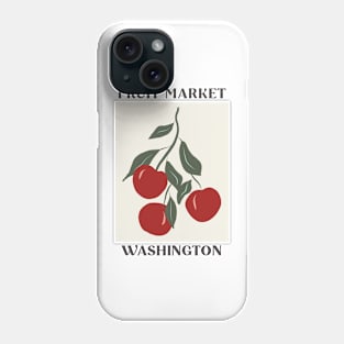 Fruit Market Washington Apples Phone Case