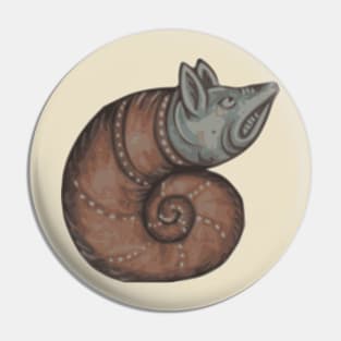 The Angry Snail Pin