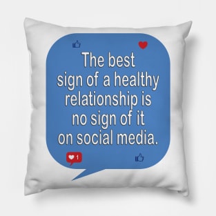 Happy relationship - inspirational t-shirt idea gift Pillow