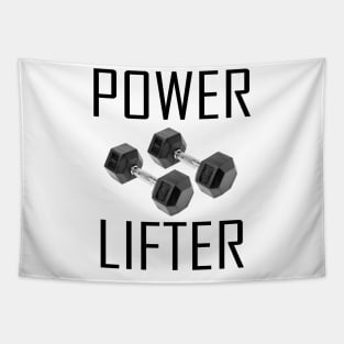 Power lifter dumbbells Tapestry