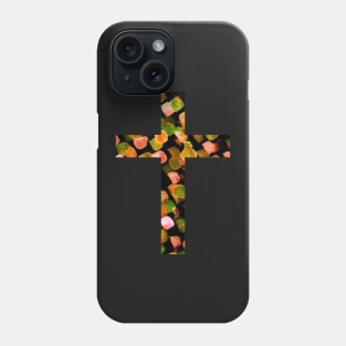 Polka Dots Easter Cross Design Phone Case