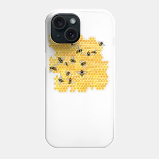 Virgo Honeybees Phone Case