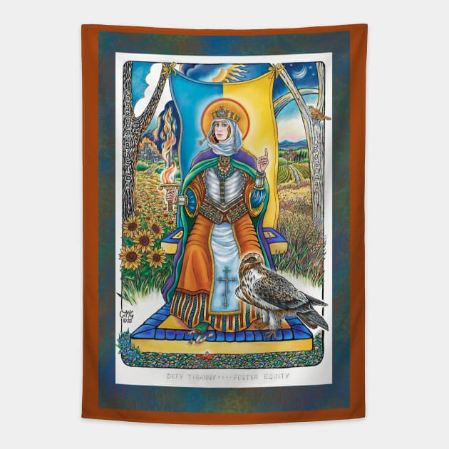 Princess Olga of Kiev Tapestry by CJs Studio 21