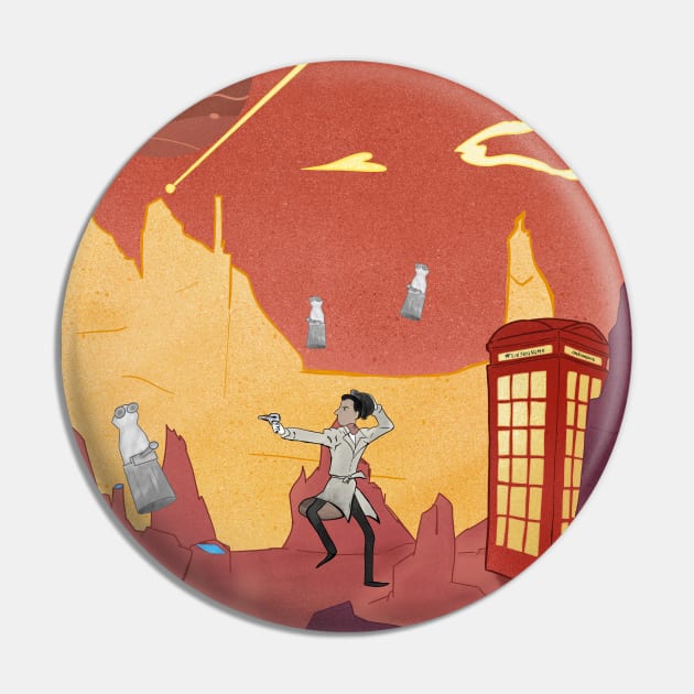 Inspector spacetime, Abed Community Adventure Pin by Uwaki