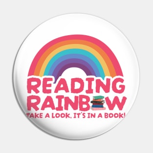 Reading Rainbow - Vintage Pin