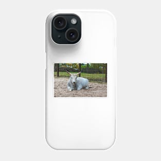 White Hungarian Grey cow Phone Case