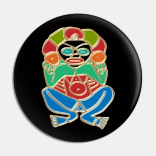 Atabey Tainos Mother Earth Pin