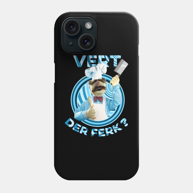 vert der ferk retro style Phone Case by RAINYDROP