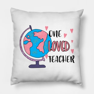 One Loved Teacher Pillow