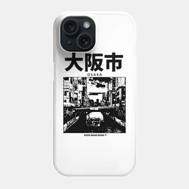 Osaka - White Phone Case by Neon Bang Bang