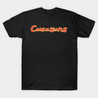 THE CAUCASIANS (CLEVELAND INDIANS PARODY) SHORT SLEEVE T-SHIRT – PATRIOT  FORCE APPAREL