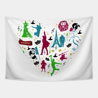 Love Broadway Musicals Tapestry