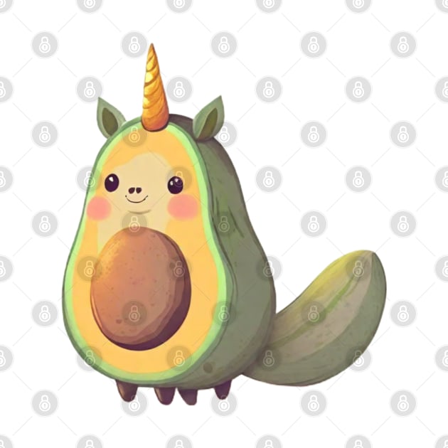 avocado unicorn by Rashcek