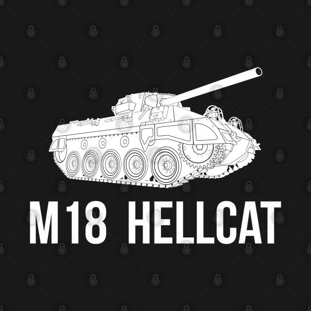 M18 Hellcat tank destroyer USA by FAawRay