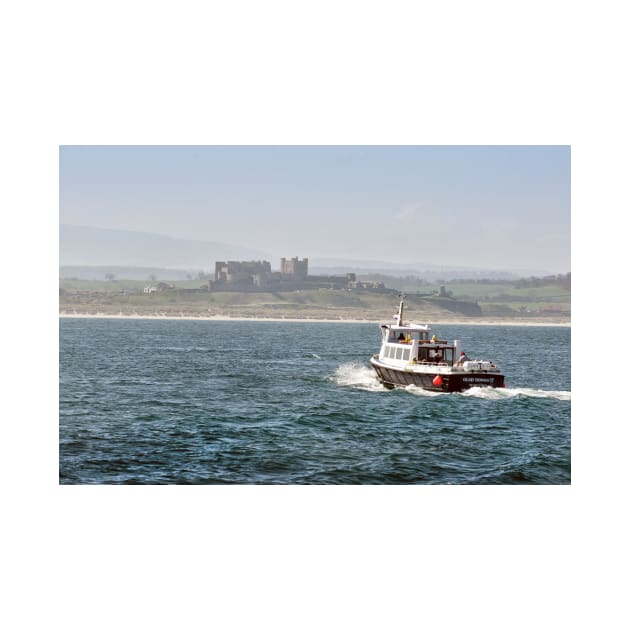 Farne Islands boat off the coast of Northumberland by richflintphoto