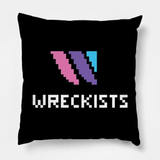 Wreckists Pixel Pillow