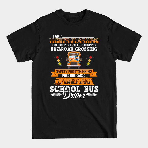 Discover I'm A School Bus Driver Back To School Funny Gift For Women Men - Funny Gift Hlatee - T-Shirt