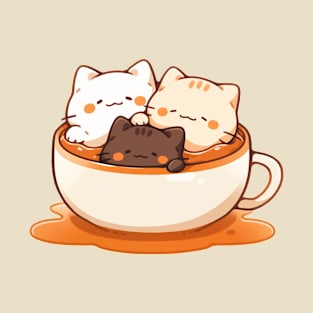 Cute kittens in the cup T-Shirt