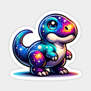 Cute Dino Galaxy Magnet