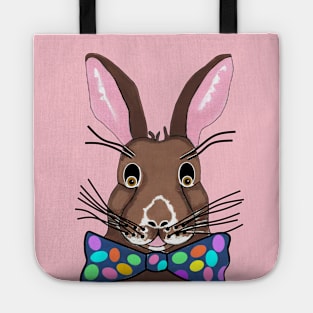 Chocolate Easter Bunny Tote