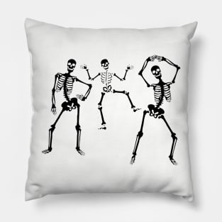 Dancing Skeletons Pillow