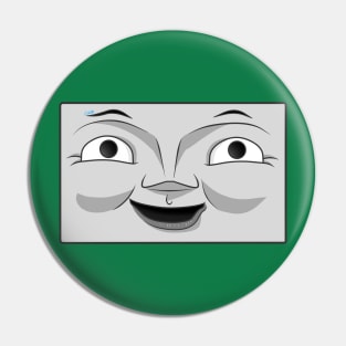 Boco happy face Pin