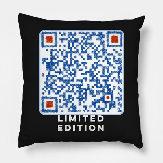 Qr Code Generator Pillow by starnish