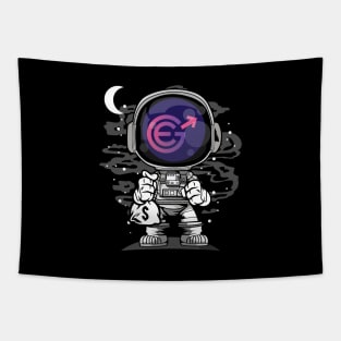 Astronaut Evergrow Crypto EGC Coin To The Moon Crypto Token Cryptocurrency Wallet Birthday Gift For Men Women Kids Tapestry