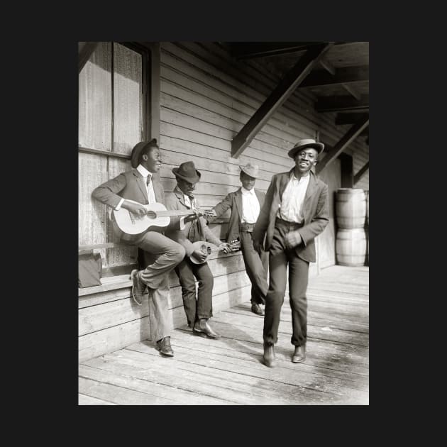 A Song and a Dance, 1908. Vintage Photo by historyphoto