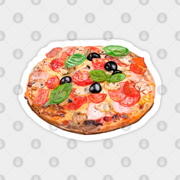 Pizza Magnet by Mako Design 