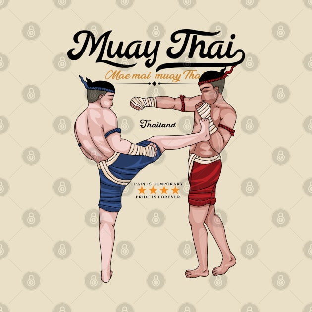 Mae Mai Muay Thai by KewaleeTee