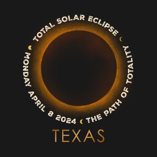 total solar eclipse texas T-Shirt