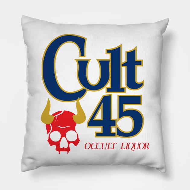 Cult 45: Occult Liquor Pillow by AggroViking